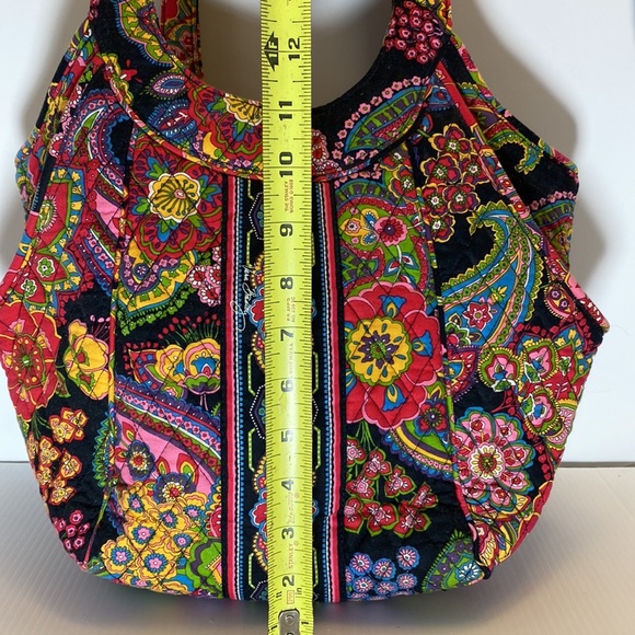 Symphony In Hue Multicolor Cotton Hobo Bag - Picture 8 of 9